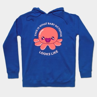 Cute Little Baby Octopus. Hoodie